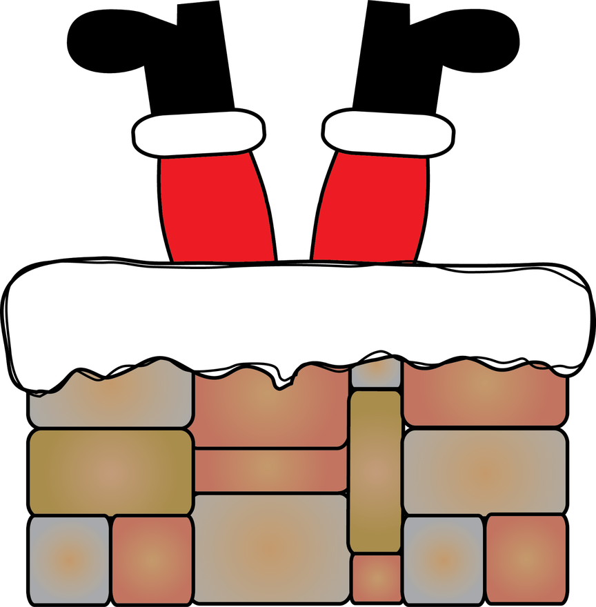 Christmas Fireplace Png Image (salmon, red, black, gray, white)