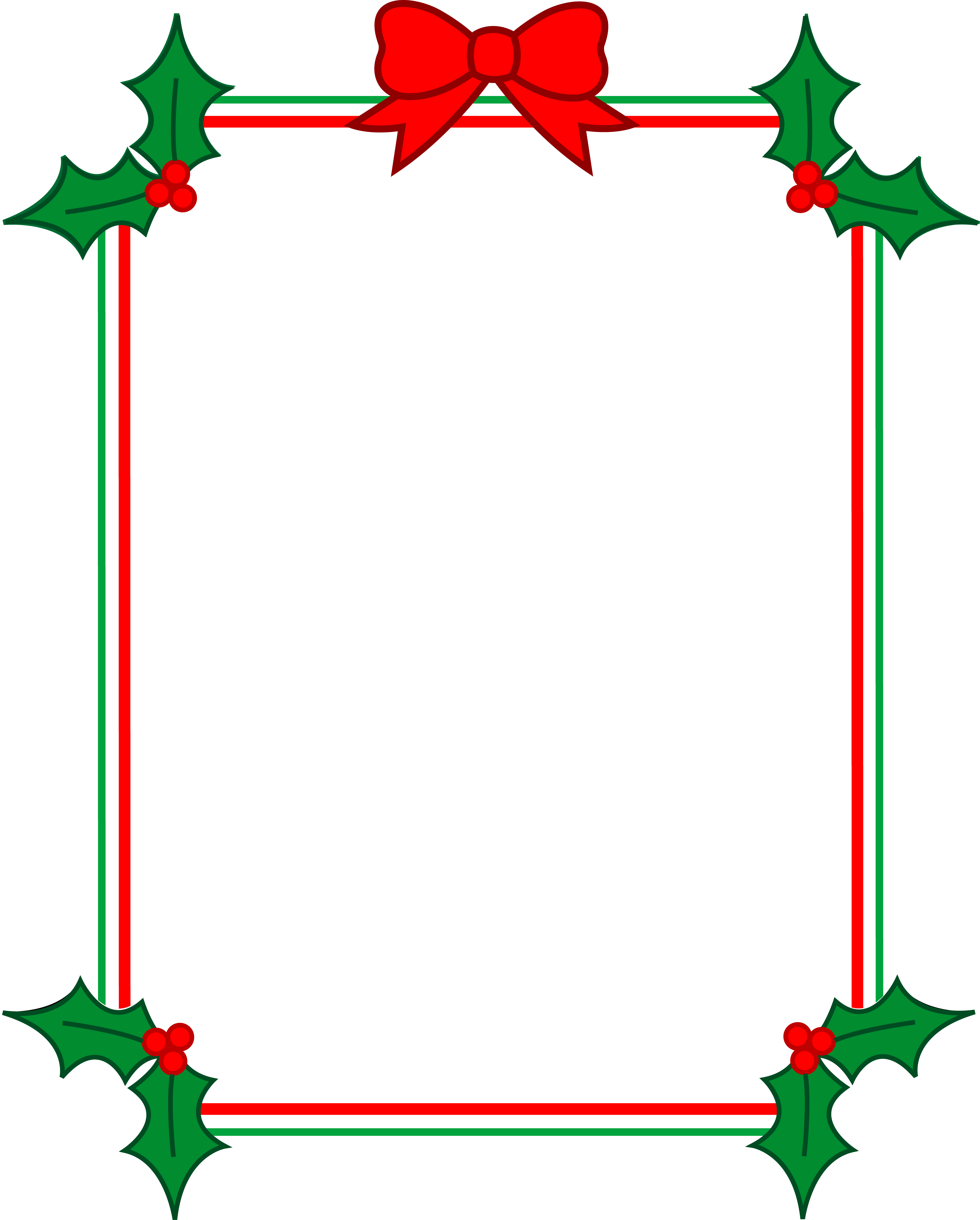 Christmas Frame Png Image (white, green, lavender, red, salmon)