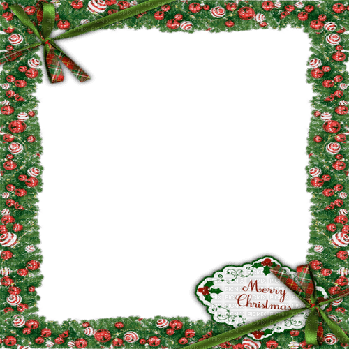 Christmas Frame Png (gray)