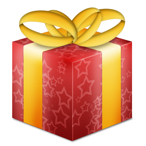 Christmas Gift Png Download Image (gold, gray, white, black, silver)