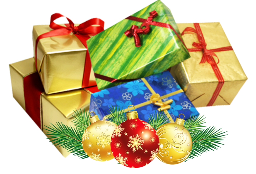 Christmas Gift Png Hd Image (gold, maroon, black, silver, pink)