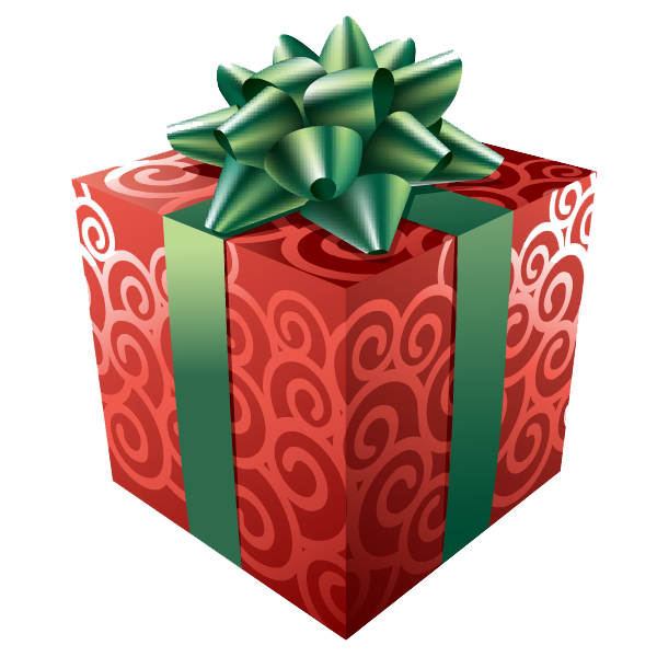 Christmas Gift Png Pic (chocolate, teal, maroon, white)