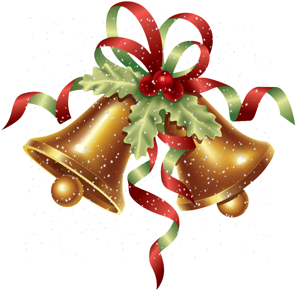 Christmas Golden Bell Png Photos (black)