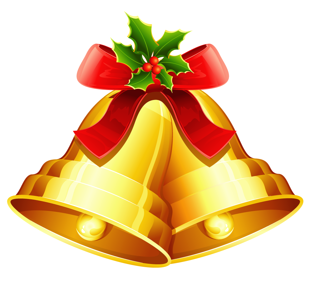 Christmas Golden Bell Png Pic (indigo, gray, white, black, silver)