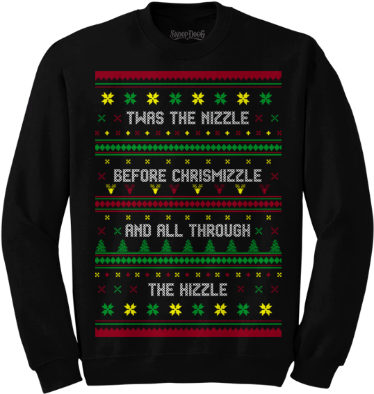 Christmas Jumper Png Transparent Image (black)