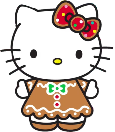 Christmas Kawaii Background Png (chocolate, black, white)