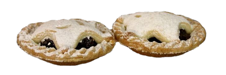 Christmas Mince Pie Png Image (pink, silver, lavender, black, white)