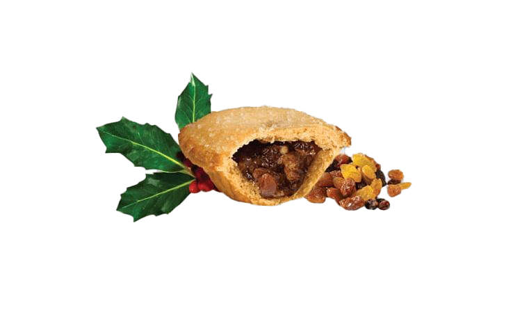 Christmas Mince Pie Png Transparent Image (white, silver)