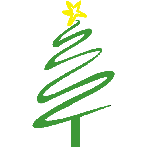 Christmas Minimalist Png Photos (green, black)