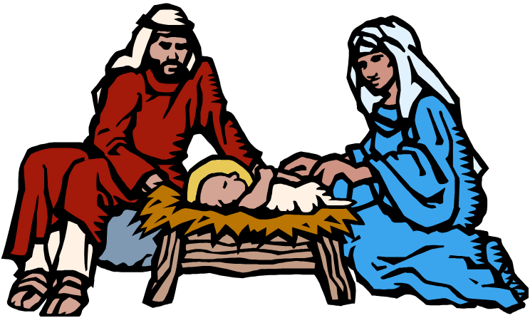 Christmas Nativity Png Picture (greenish blue, maroon, black)