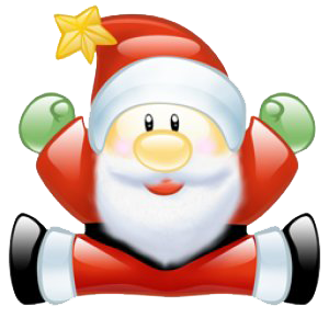 Christmas Png File (black, gray, white)