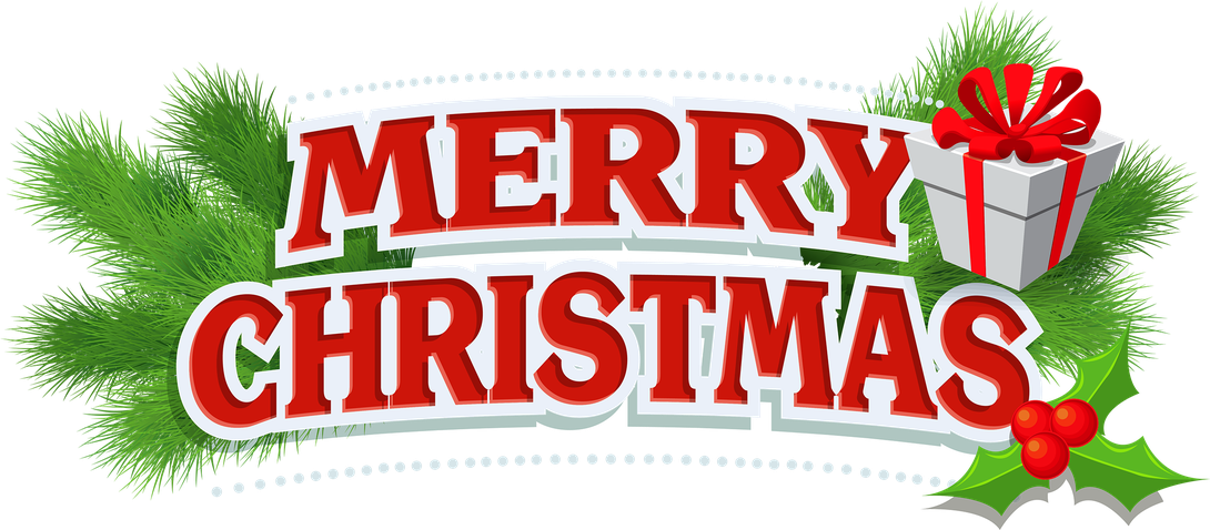 Christmas Png Isolated File (green, black, red)