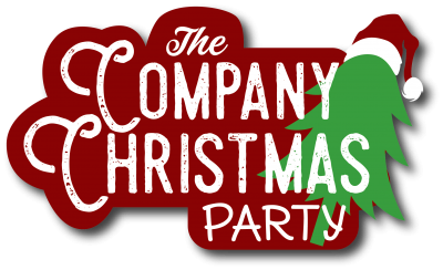 Christmas Party Png Isolated File (black, white, maroon, green)