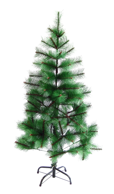 Christmas Pine Tree Transparent Background (black)