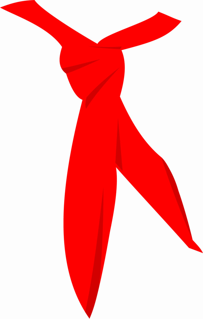 Christmas Scarf Png File (red, white)