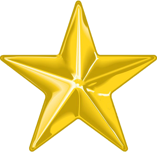 Christmas Star Png Picture (gold, chocolate, white)