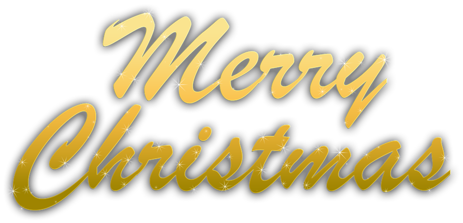 Christmas Text Png Hd (black)