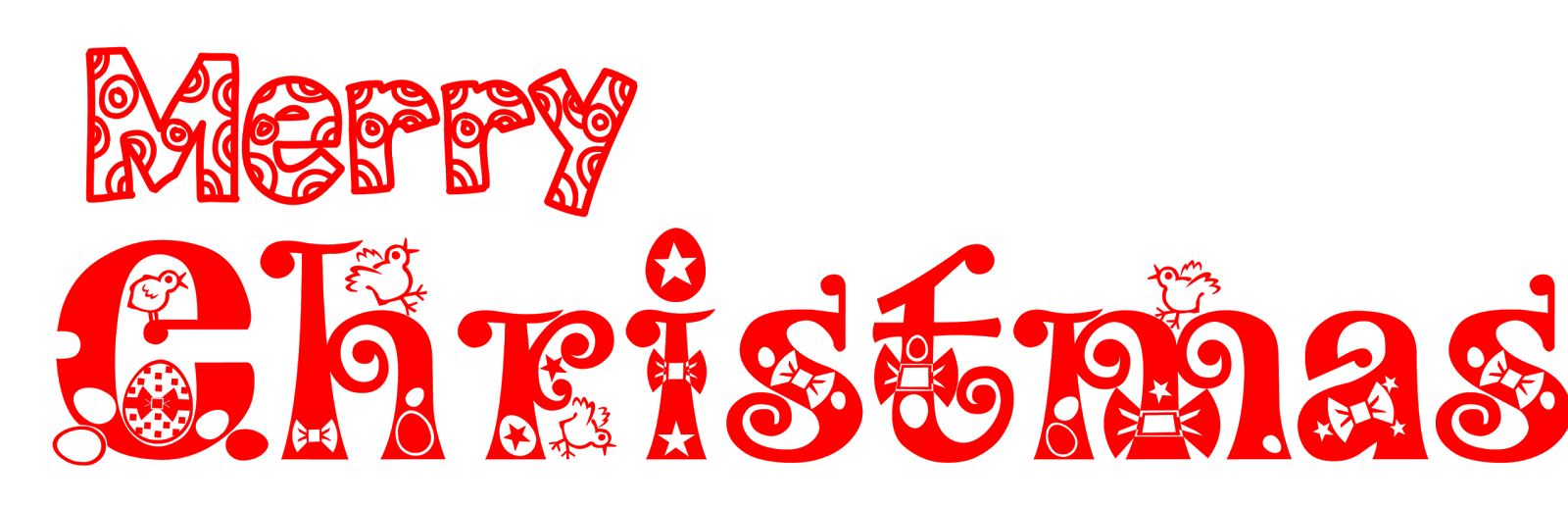 Christmas Text Png Image (black, red, maroon)