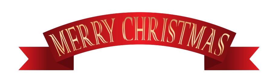 Christmas Text Png Photos (white, maroon)