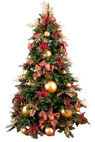 Christmas Tree Png (black, white)