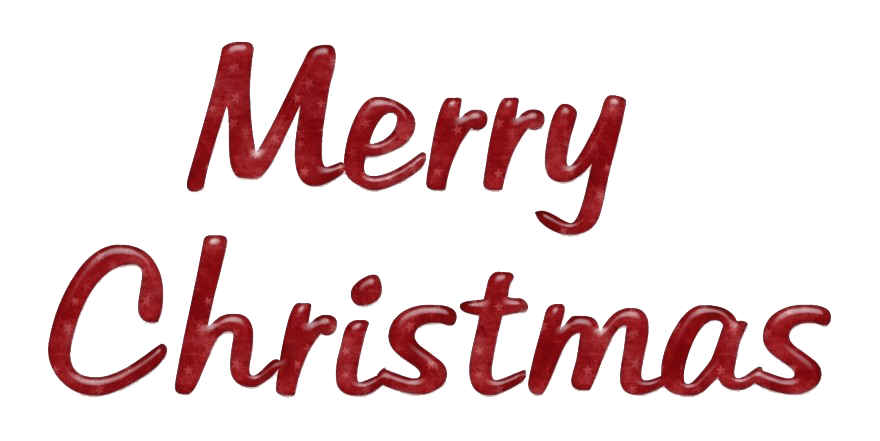 Christmas Word Png Image (white)