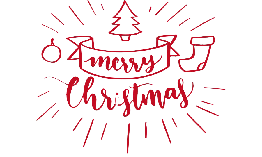 Christmas Word Png Pic (white, beige)