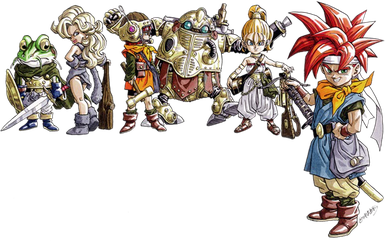 Chrono Trigger Png Picture (black)