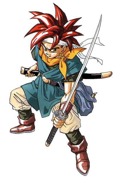 Chrono Trigger Png Transparent Image (black, white)