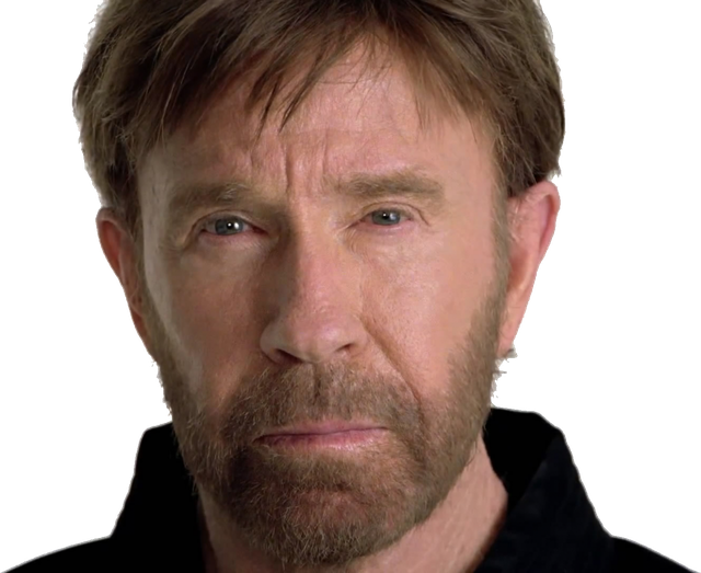 Chuck Norris Png Picture (black)