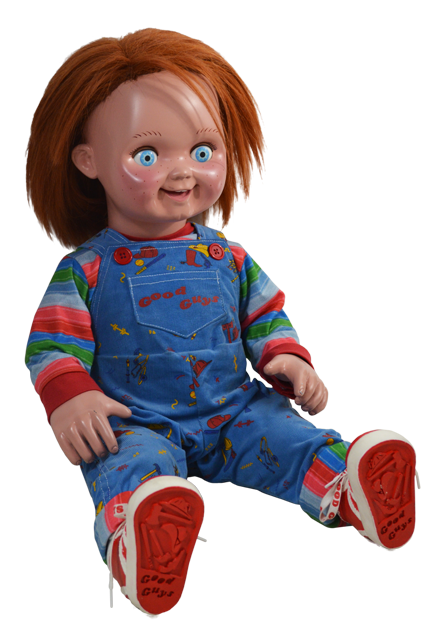 Chucky Doll Png Photo (black, maroon)