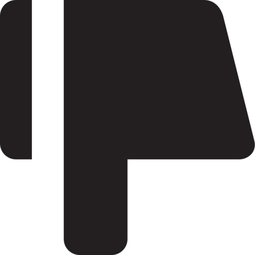 Thumb Down Free Transparent Png Icon Download (black)