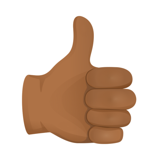 Thumbs Up Skin 4 Free Transparent Png Icon Download (black, chocolate)