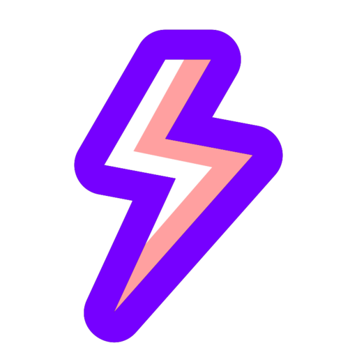 Thunder Free Transparent Png Icon Download (blue, pink, black)