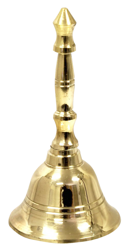 Church Handbell Png Transparent Image (black, gray, beige, white)