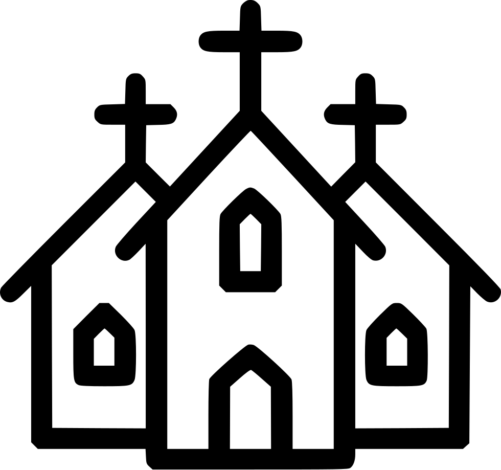 Church Institution Png Image (black, gray, white)