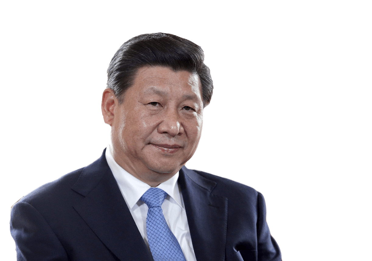 Xi Jinping Png (black, gray)