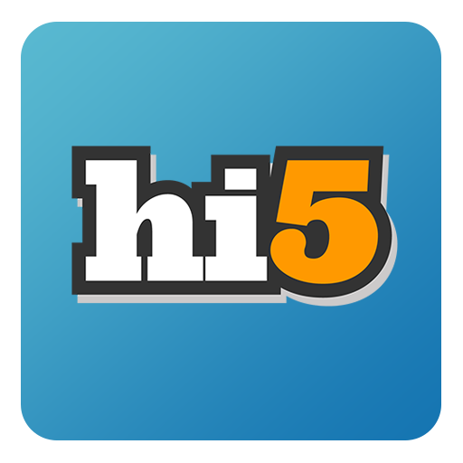 Hi Socialnetwork Free Transparent Png Icon Download (white, black, gray, teal, orange)