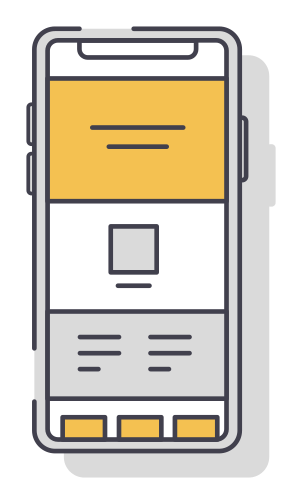 Ui Ux Web App Design Mobile Responsive Layout Icon Free Transparent Png Icon Download (salmon, white, black, gray, lavender)