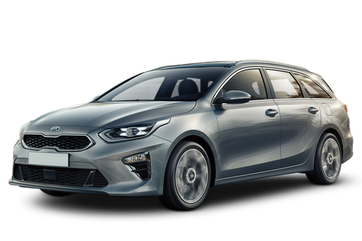 Kia Ceed Transparent Png (silver, indigo, black)