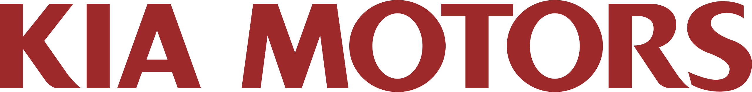 Kia Logo Png File (maroon, black)