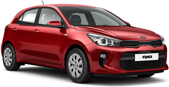 Kia Rio Png Isolated Pic (maroon, black)