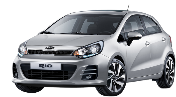 Kia Rio Png (gray, silver, black)