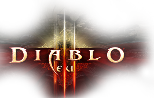 Diablo 3 Logo Png Hd Isolated (lavender, black, white)