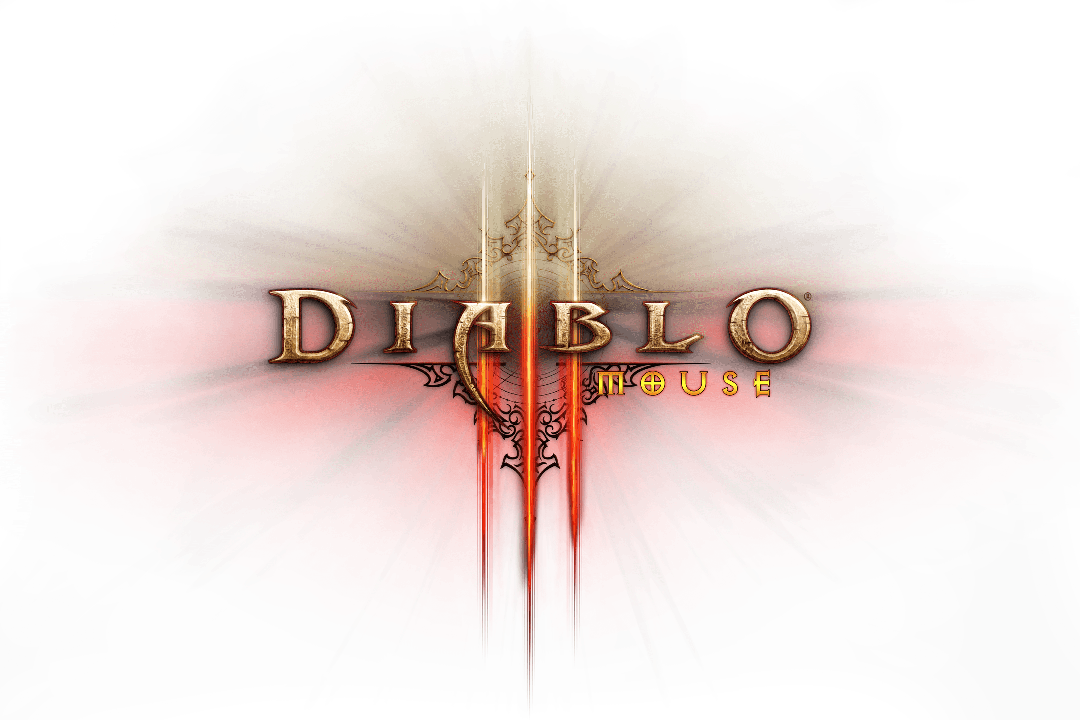 Diablo 3 Logo Png Image (gray, black, maroon)