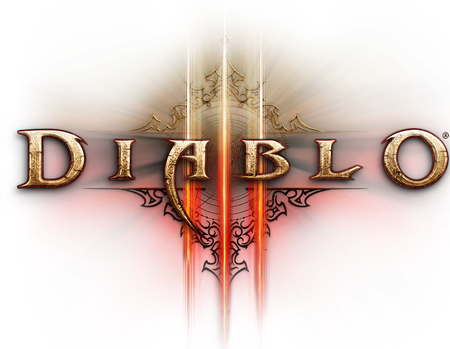 Diablo 3 Logo Png (black, maroon, red)