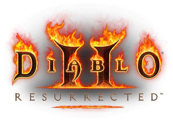 Diablo Ii Logo Png File (black)