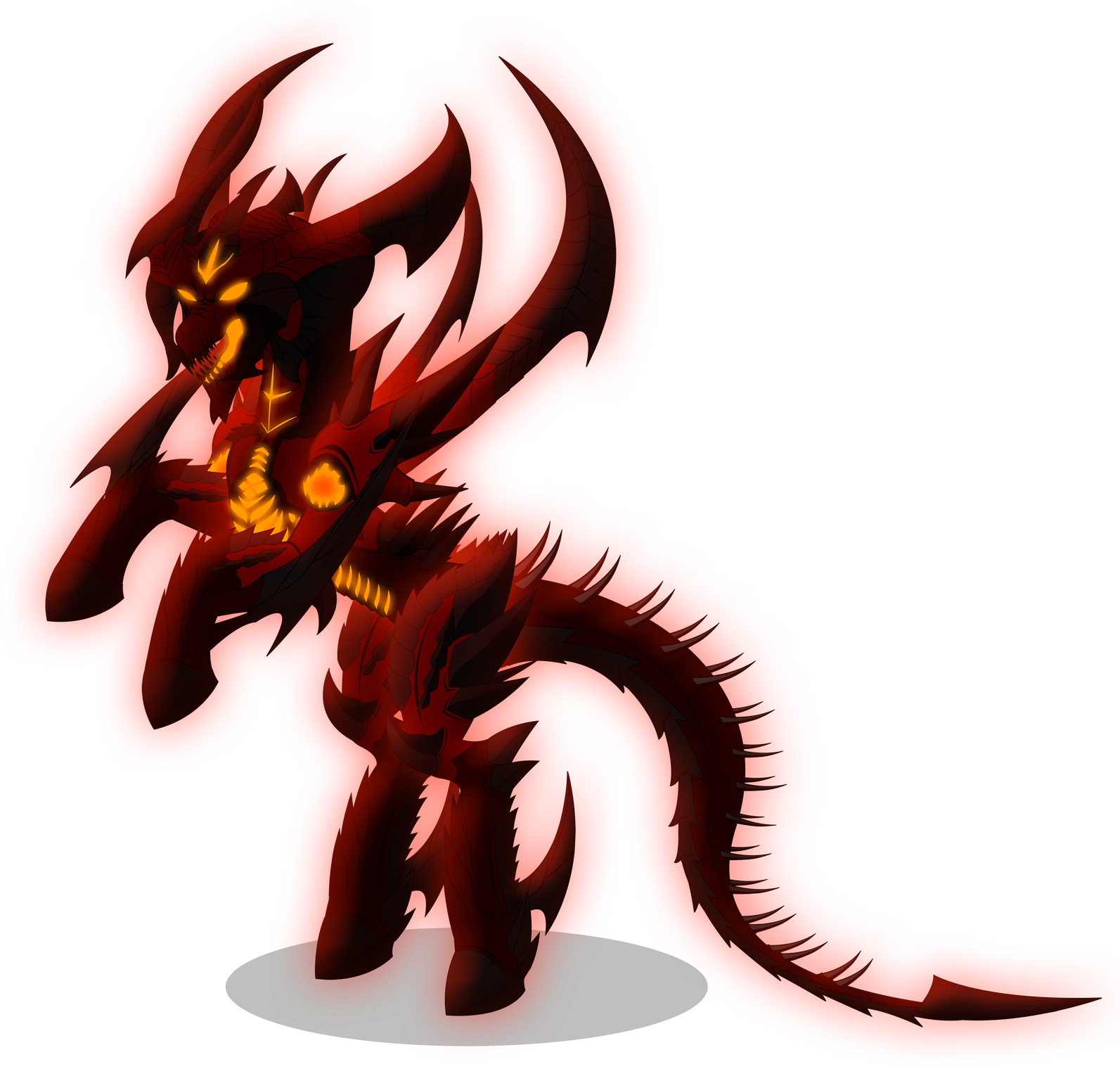 Diablo Ii Png Isolated Hd (black, red)