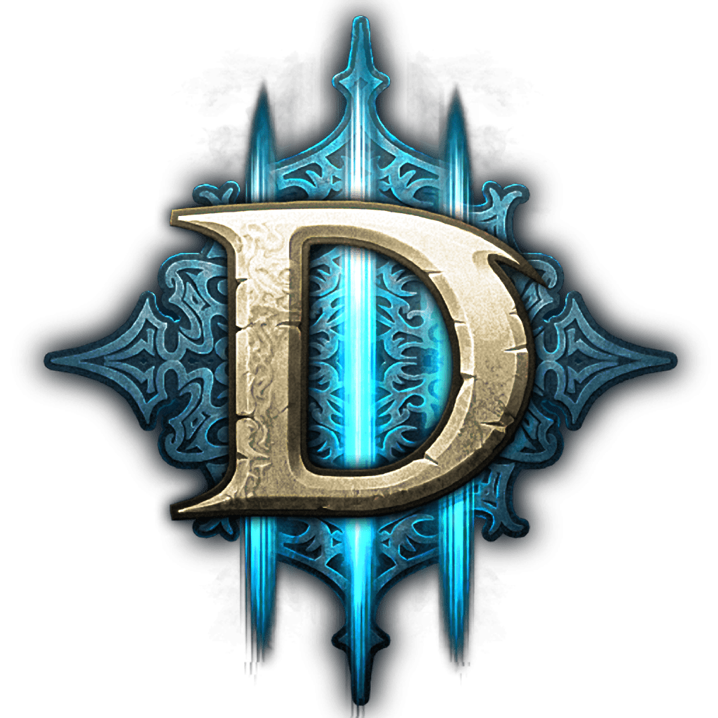 Diablo Iii Logo Png Hd (gray, black)