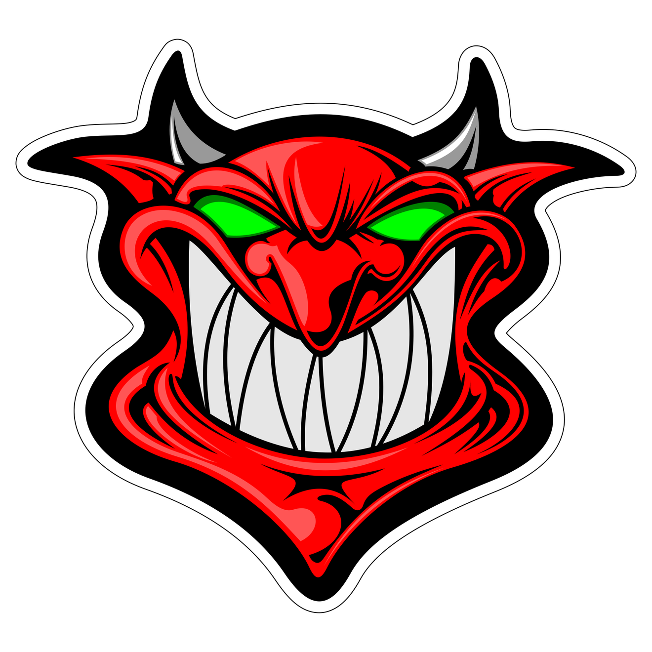 Diablo Png Picture (lavender, black, lime, red)