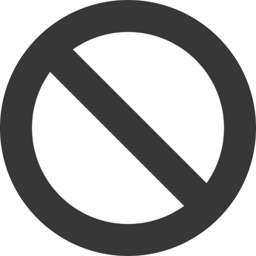 Dialog Cancel Free Png Icon Download (black, indigo)